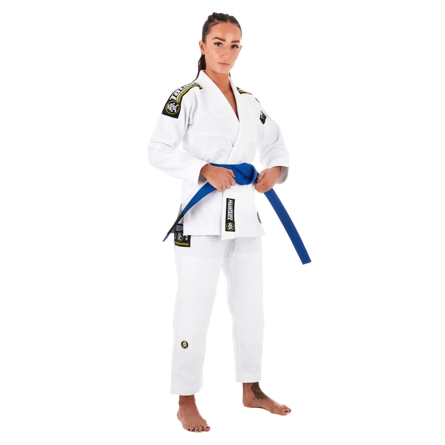 Tatami Nova Absolute kimono BJJ bianco donna leggero 350 GSM