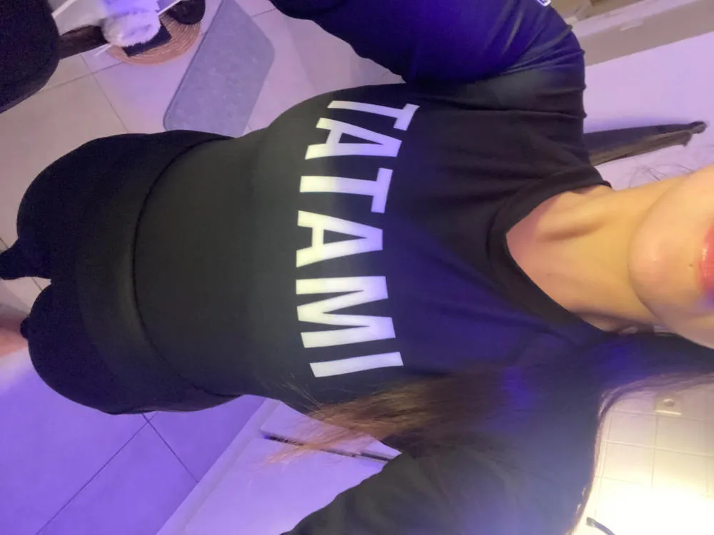 Tatami Fightwear Helena body grappling donna nero maniche lunghe