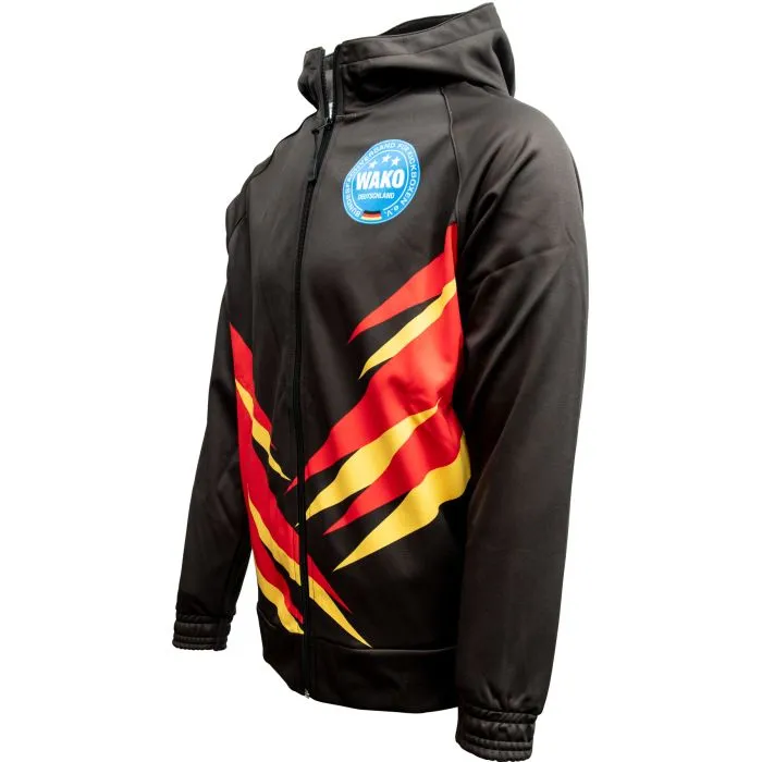 Top Ten We Are Wako felpa con zip poliestere