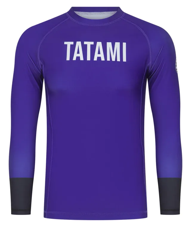 Tatami Helena Rash Guard Uomo Viola Manica Lunga