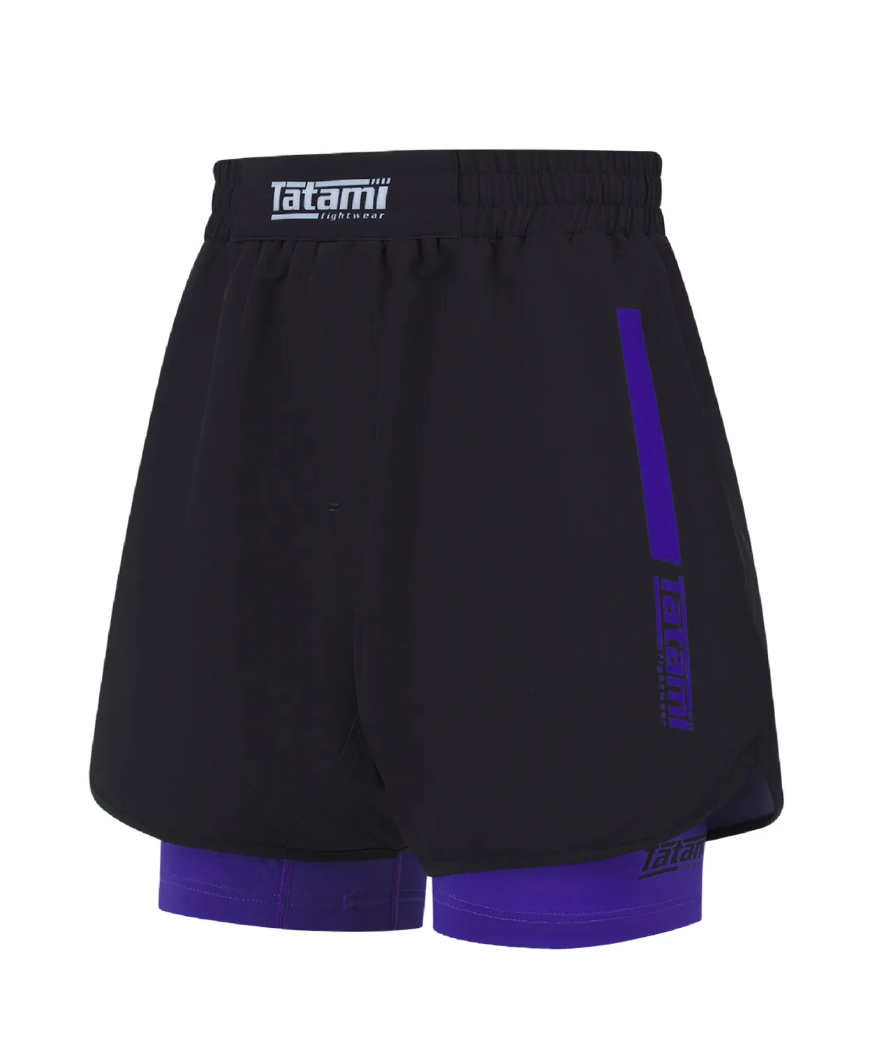 Tatami Fightwear IBJJF Ranked Hybrid shorts viola