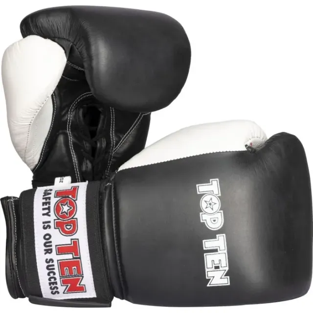 TOP TEN Pro guanti boxe in vera pelle multi-disciplina