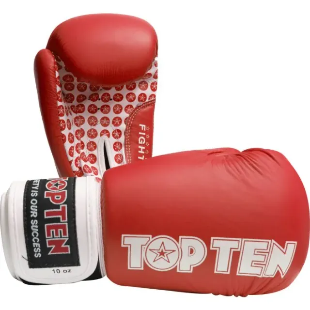 TOP TEN Fight guanti boxe pelle vera multiuso