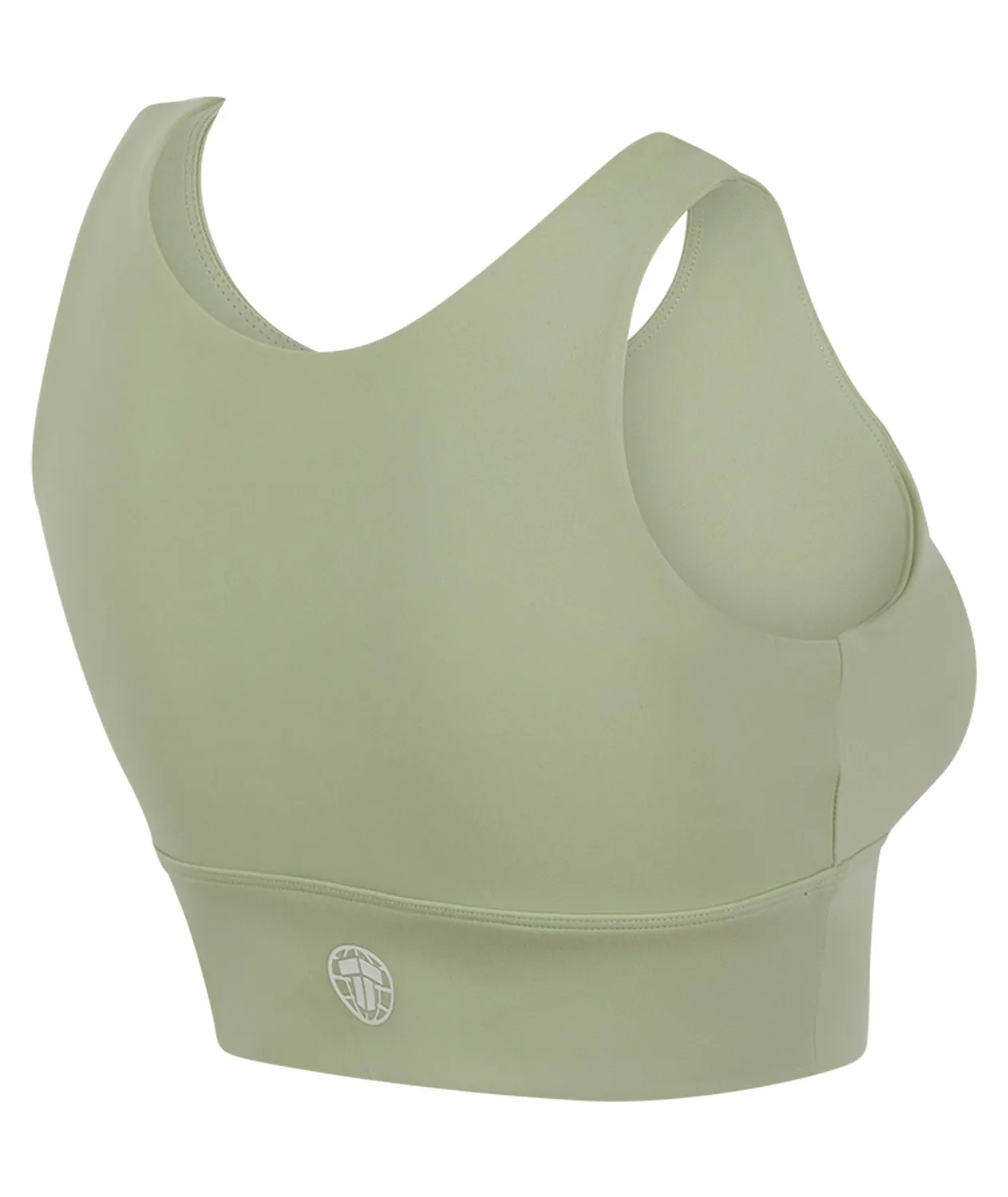 Tatami Luxe sports bra donna salvia sostegno medio rimovibile