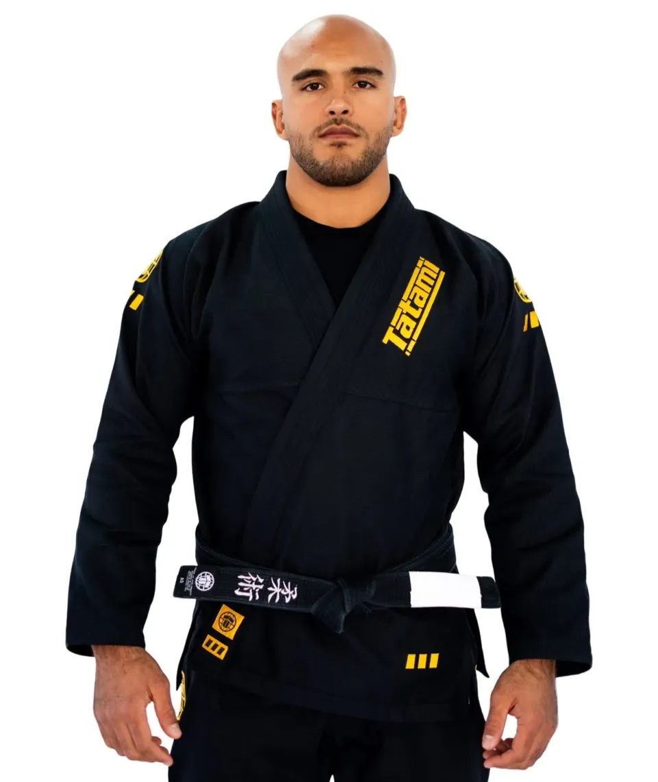 Tatami Pro Series Black Gold kimono BJJ leggero