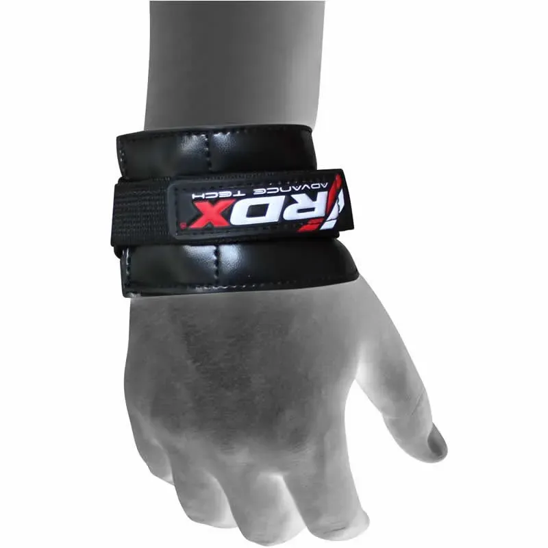 RDX W9 Cinghie Palestra Reverse Grip Nere antiscivolo