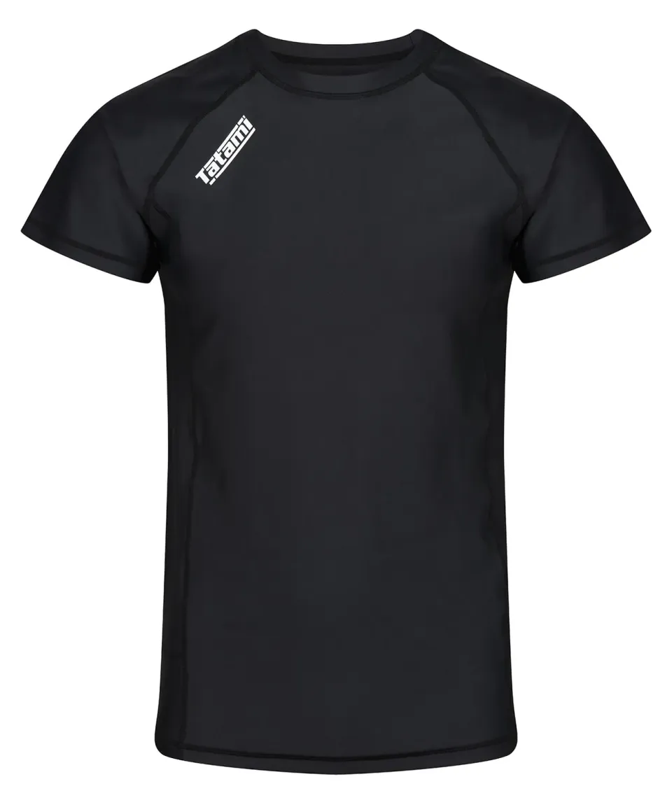 Tatami Nova Rash Guard Maniche Corte Nero No-Gi