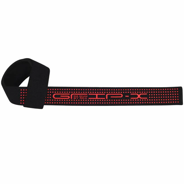 RDX S4 straps sollevamento pesi cotone con grip