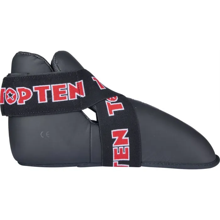 TOP TEN SuperLight Power Ink calzari kickboxing black-black