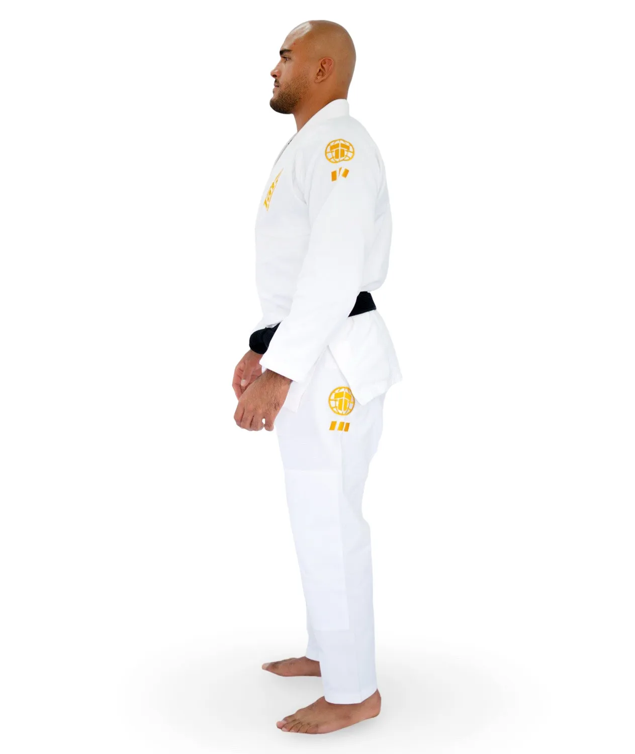 Tatami Pro Series kimono BJJ bianco oro