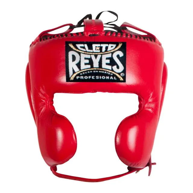 Cleto Reyes casco boxe pelle con zigomi protezione