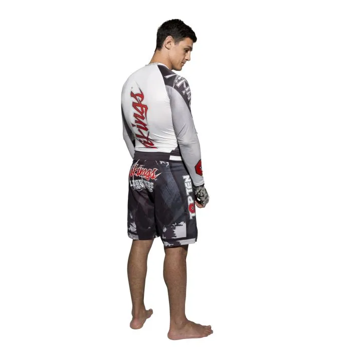TOP TEN MMA Power Ink Vikings rash guard MMA elasticizzata