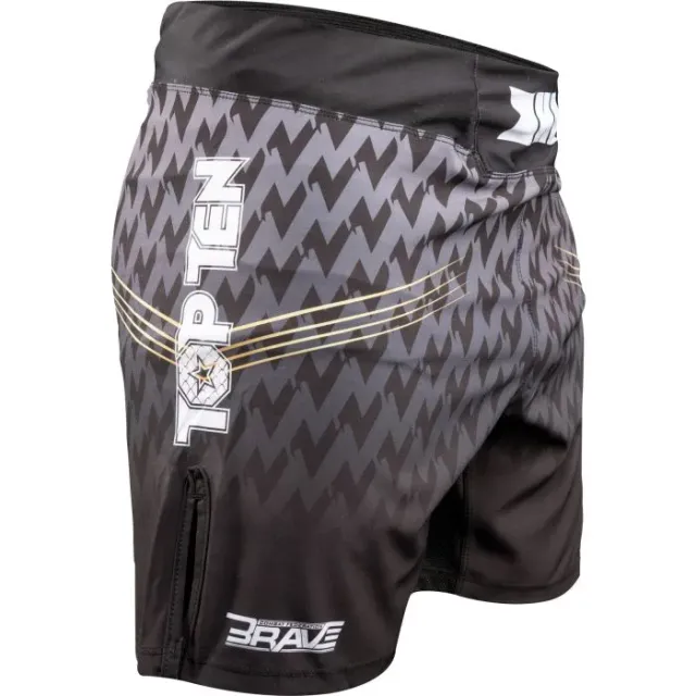 TOP TEN Brave Fight Night pantaloncini MMA elasticizzati