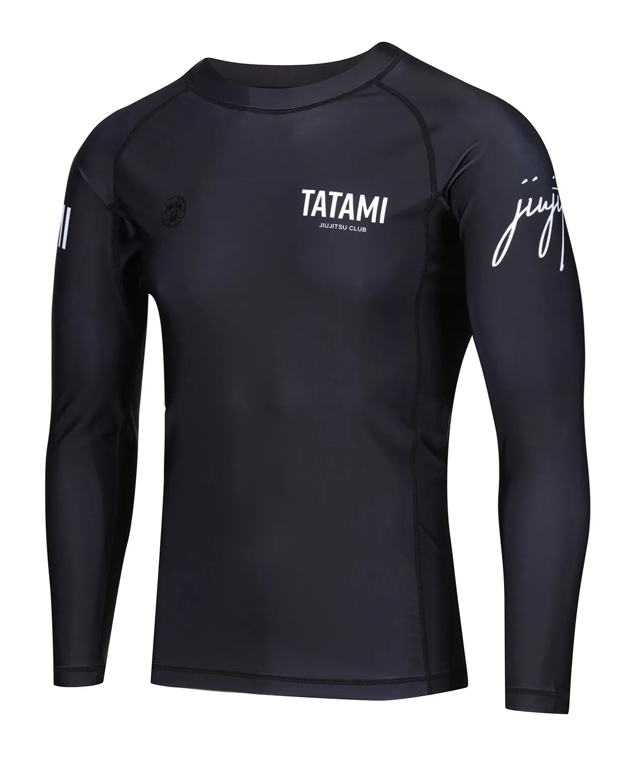 Tatami JJ Club Rash Guard maniche lunghe nero traspirante