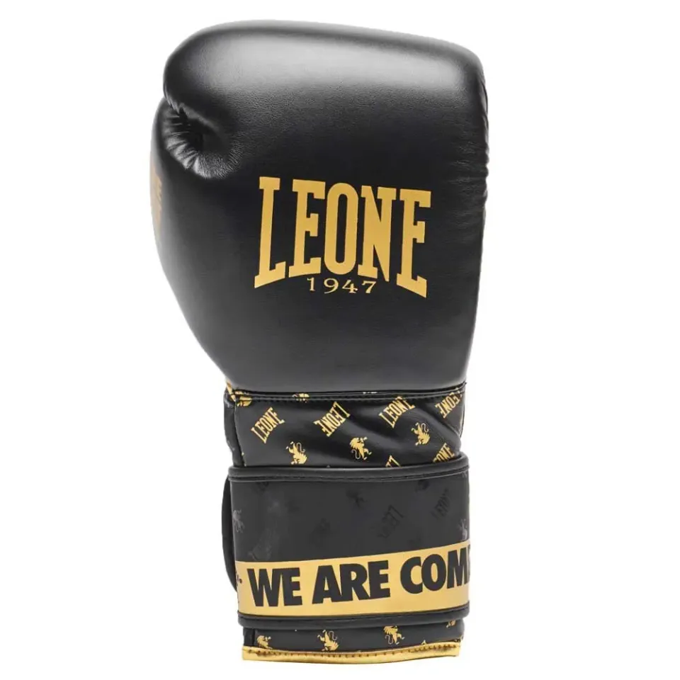 Leone1947 DNA guanti boxe 10 oz pelle sintetica neri