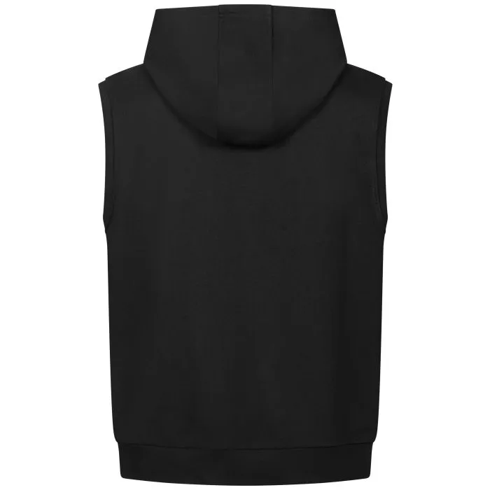 TOP TEN Power Ink 3D Felpa Smanicata Tank Hoodie in Cotone