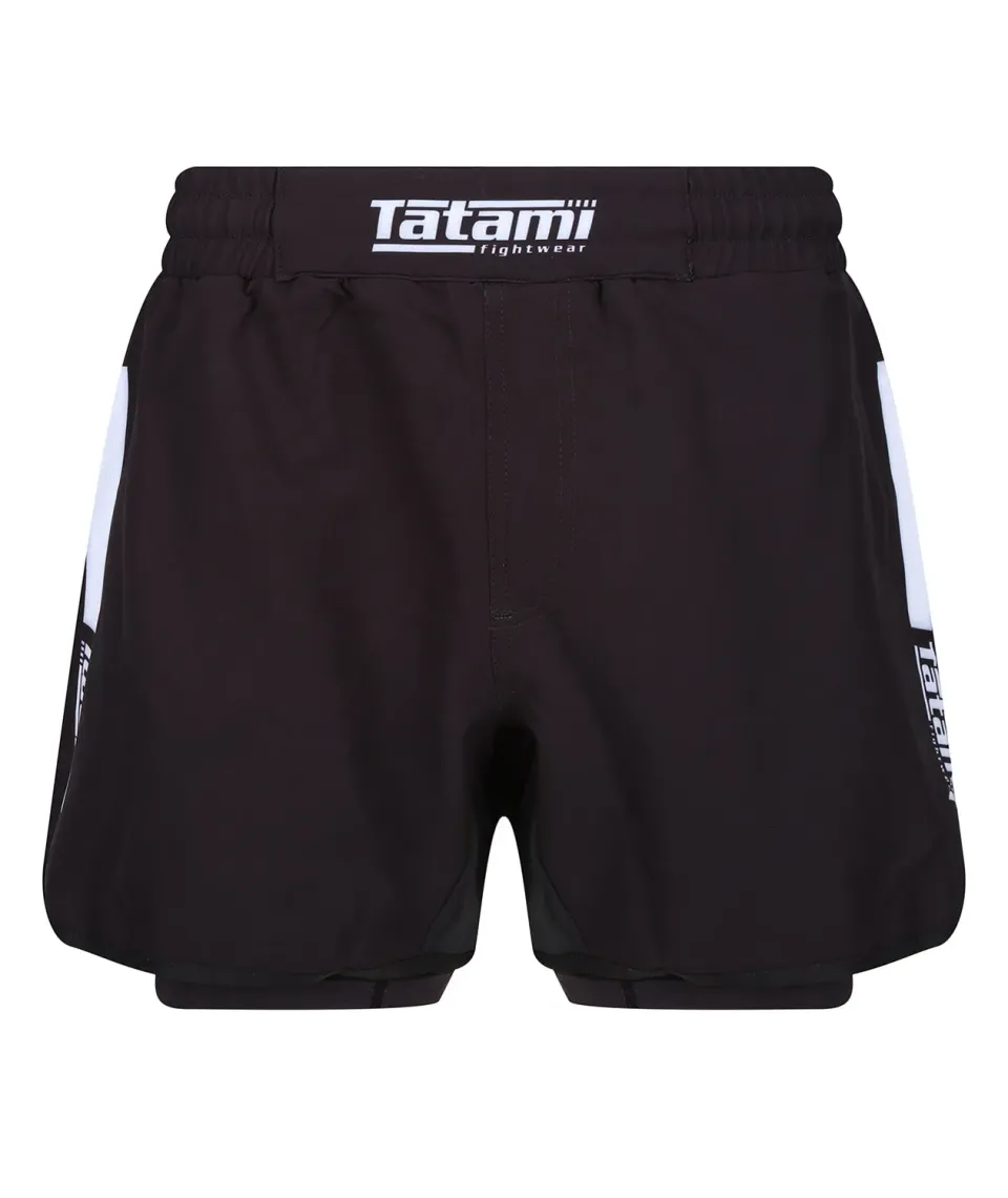 Tatami Everyday Hybrid shorts grappling neri