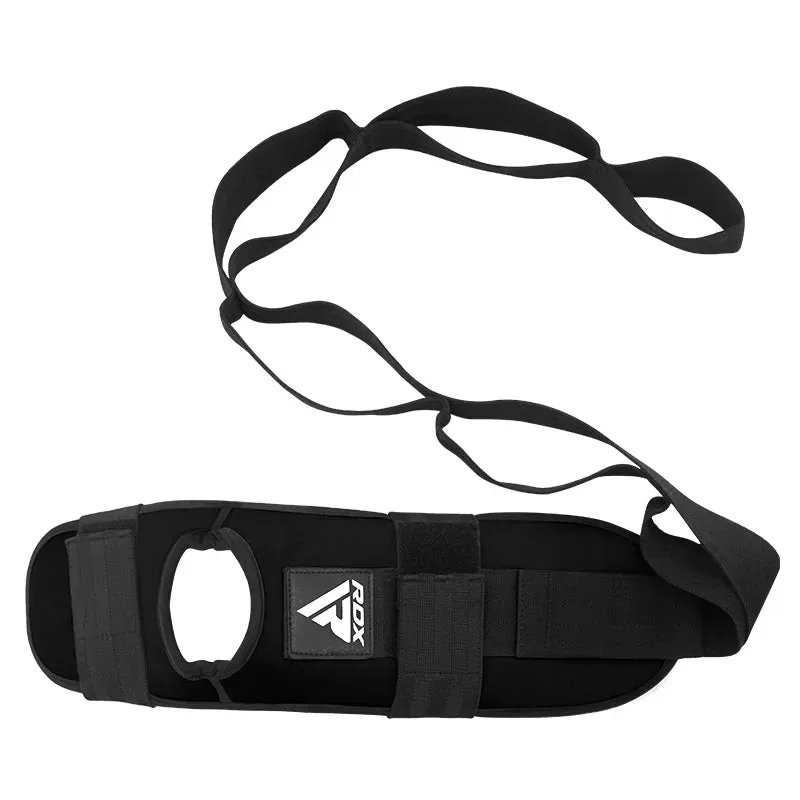 RDX Attrezzo Stretching Gambe Nylon Nero