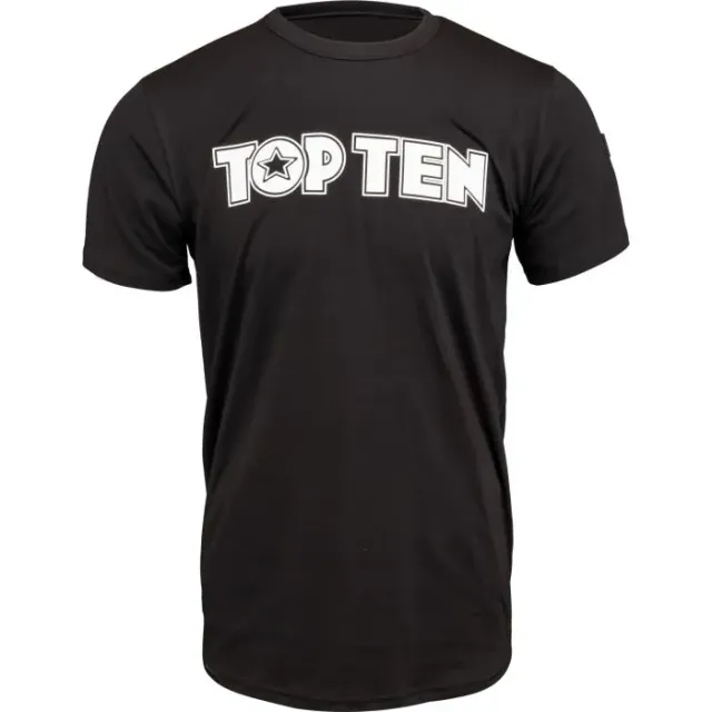 TOP TEN Fight Club 3D T-Shirt cotone nera