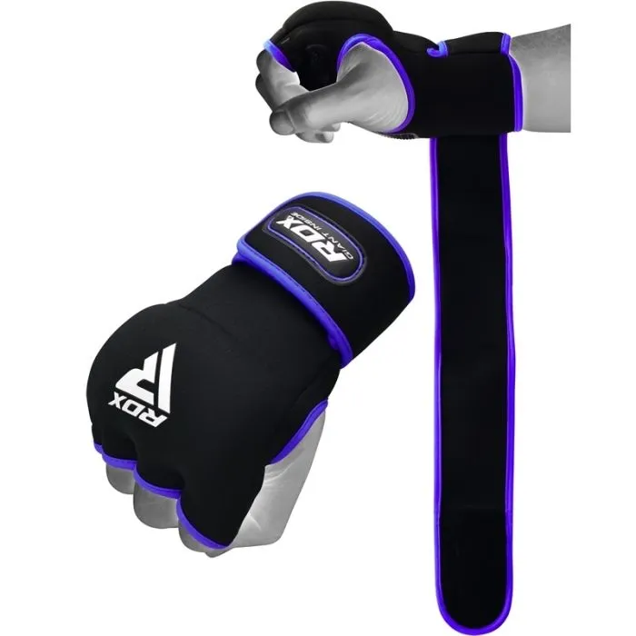 RDX X8 Sottoguanti Boxe Gel Rossi con polsiera