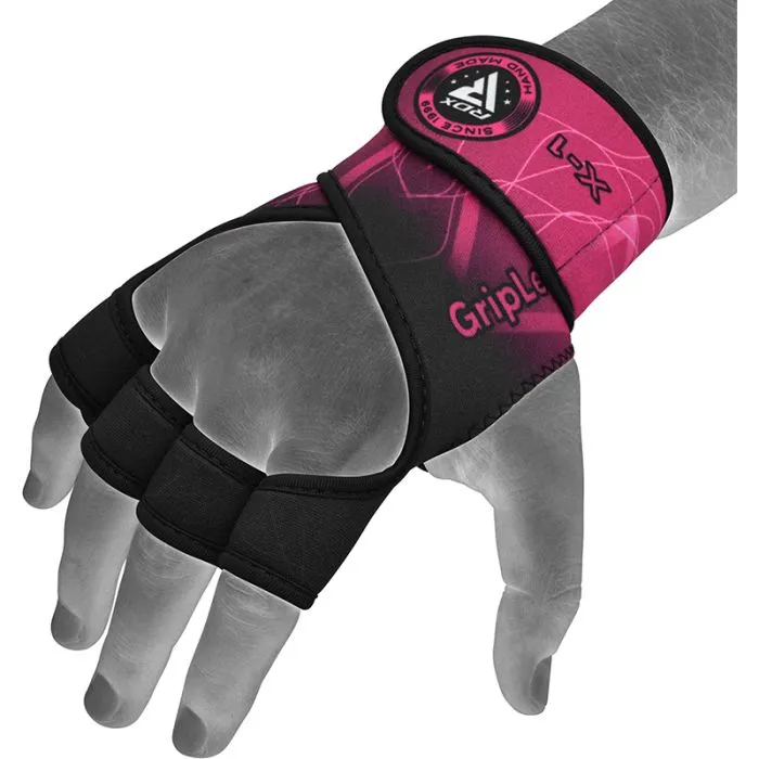 RDX X1 Grips Palestra Donna Rosa XS/S