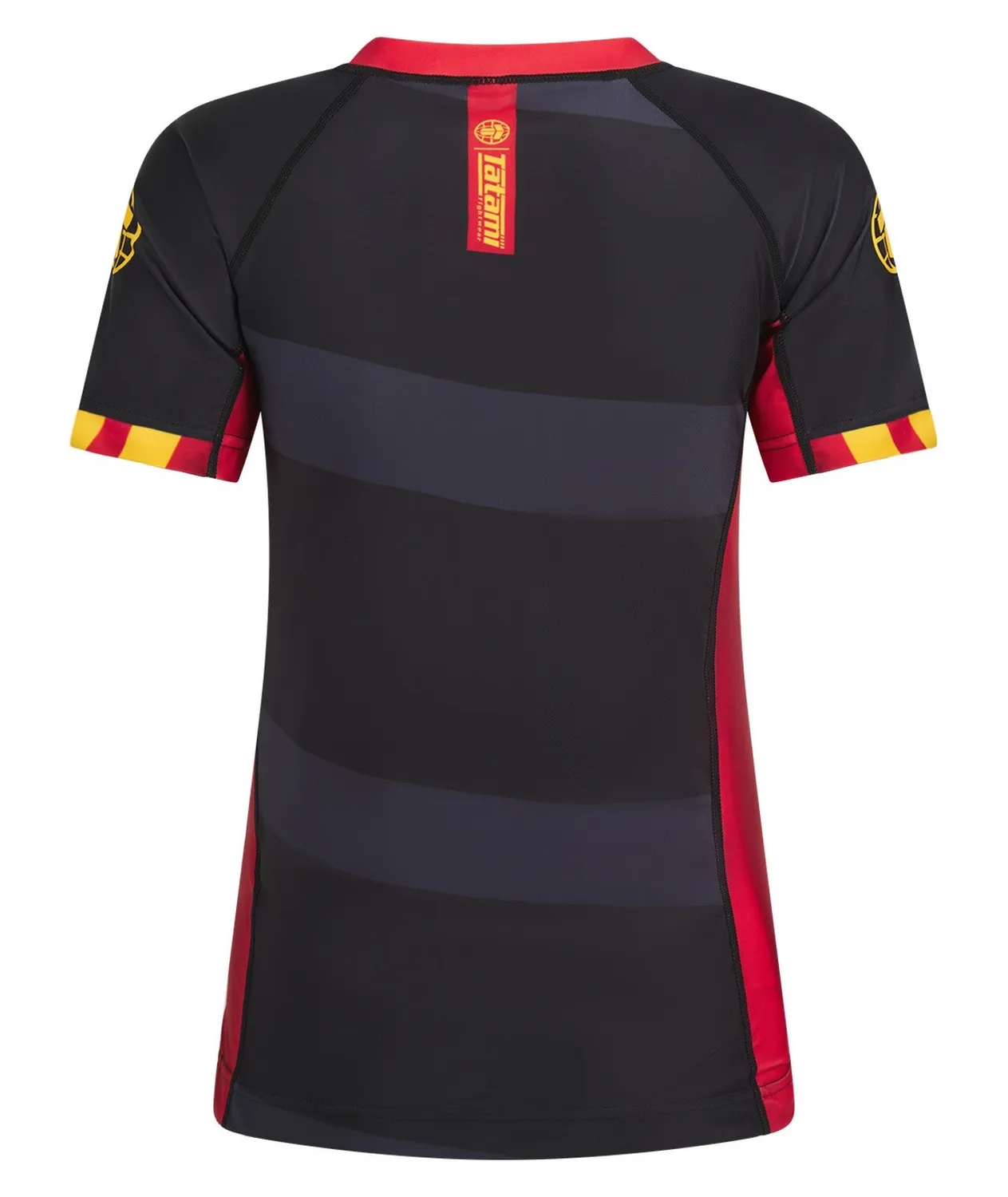 Tatami Nomad rash guard donna nero rosso manica lunga
