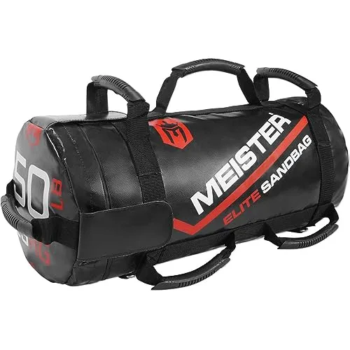 Meister Elite sacco sabbia fitness 22,7 kg 3 kettlebell