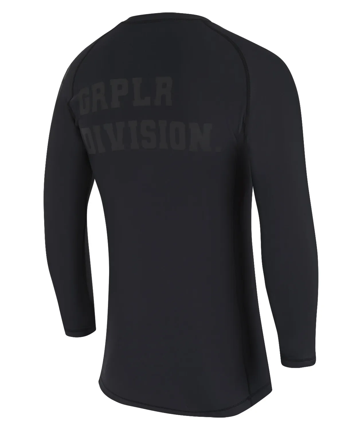 Tatami GRPLR Division rash guard nero manica lunga