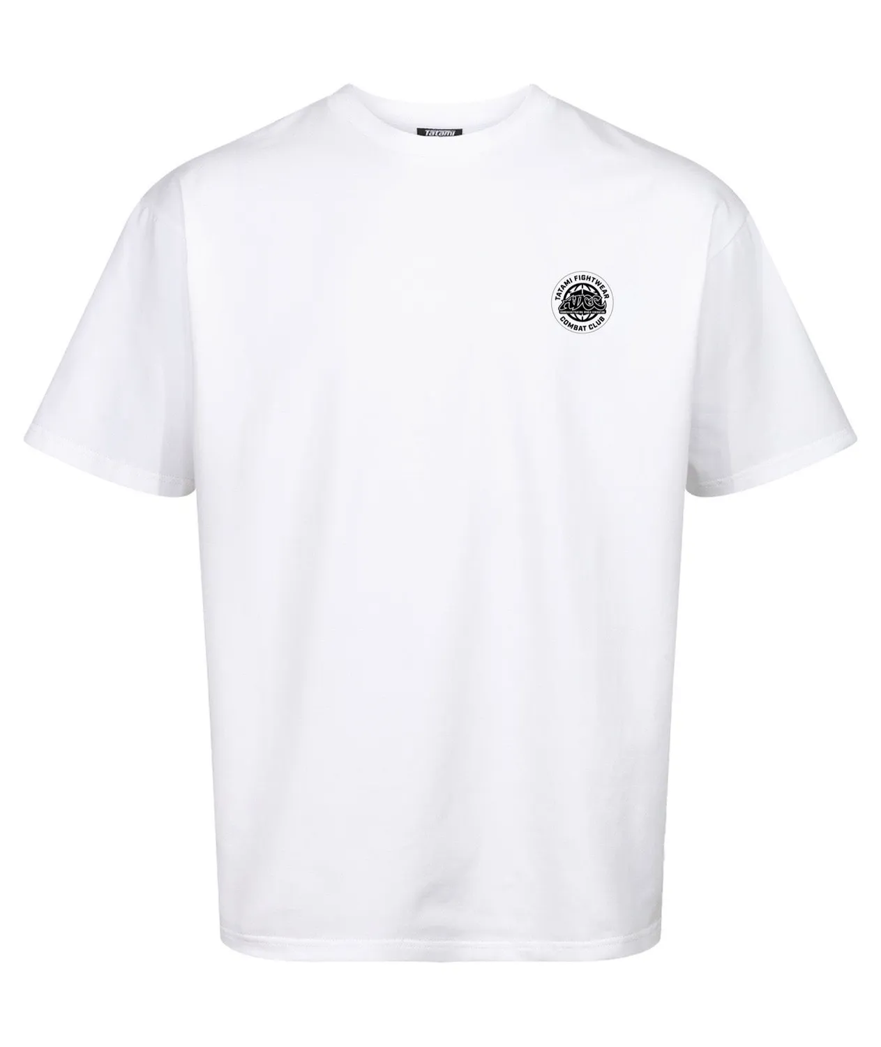 Tatami Fightwear ADCC Combat Club t-shirt cotone bianca