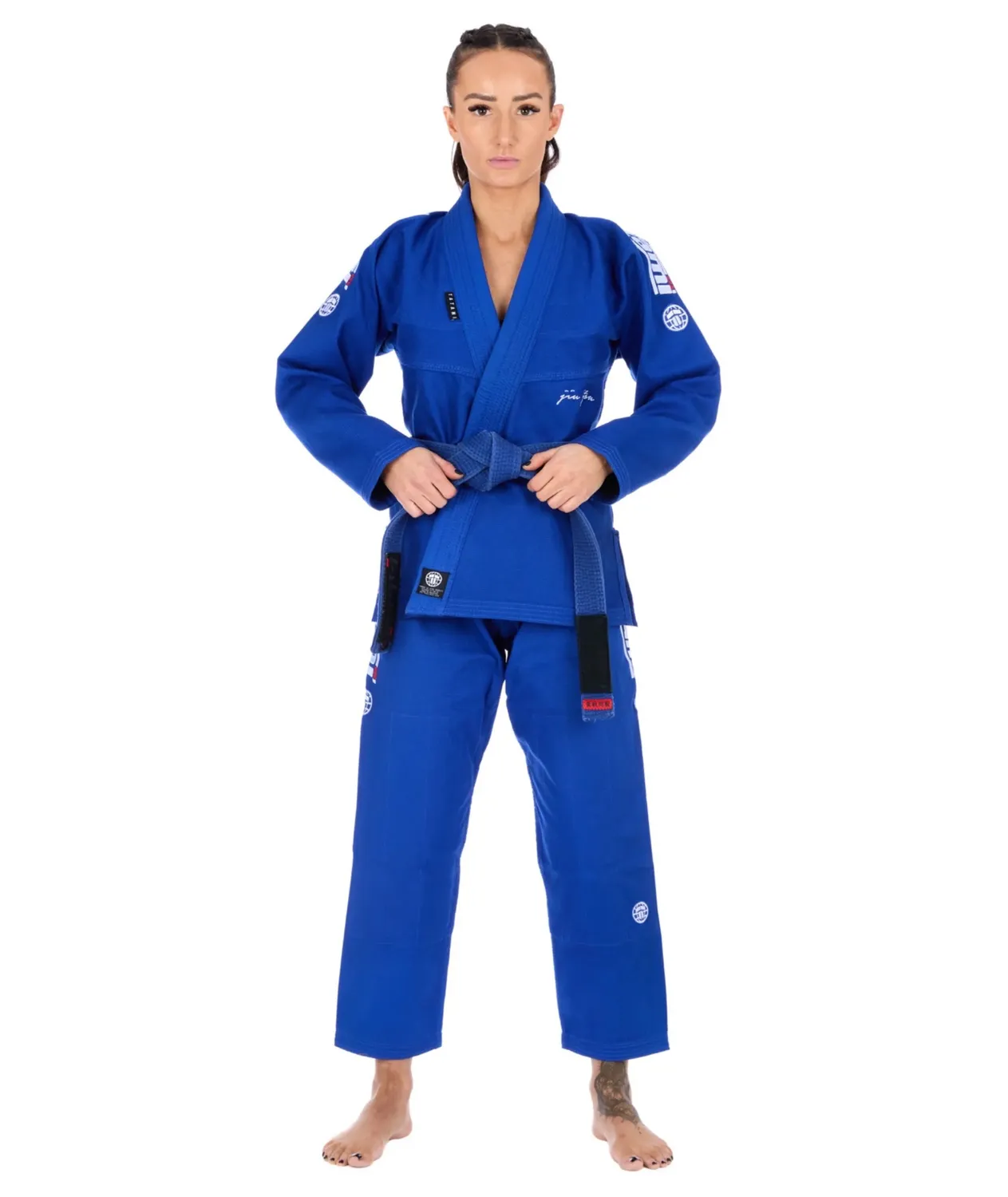 Tatami Elements Superlite Kimono Donna Blu Leggero Cintura Free