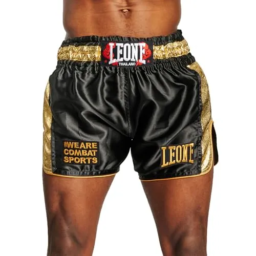 Leone 1947 Khao Lak Shorts Thai Kickboxing Unisex S dorato