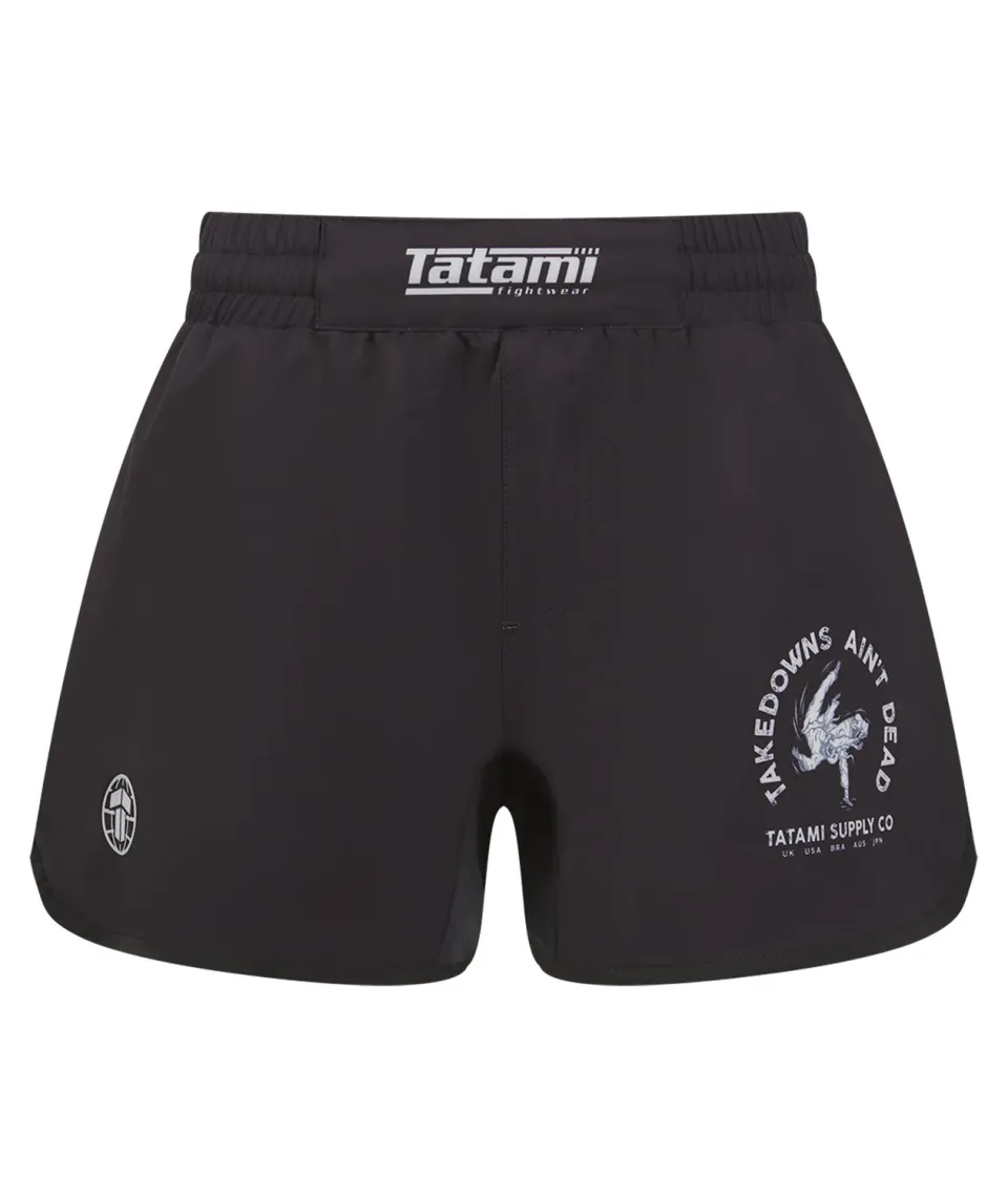 Tatami Takedowns Ain't Dead shorts grappling neri uomo