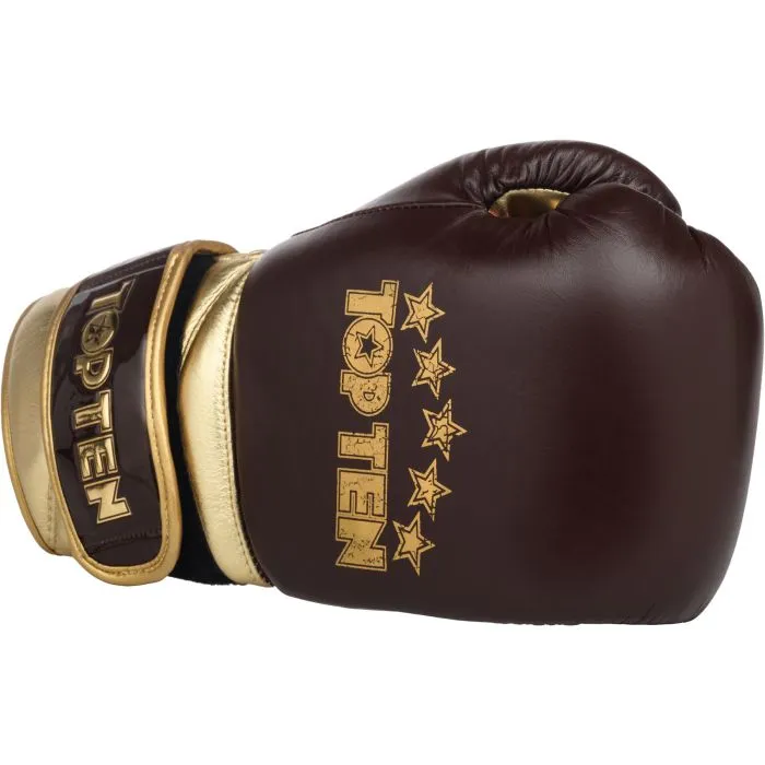 TOP TEN Prestige guanti boxe pelle vera