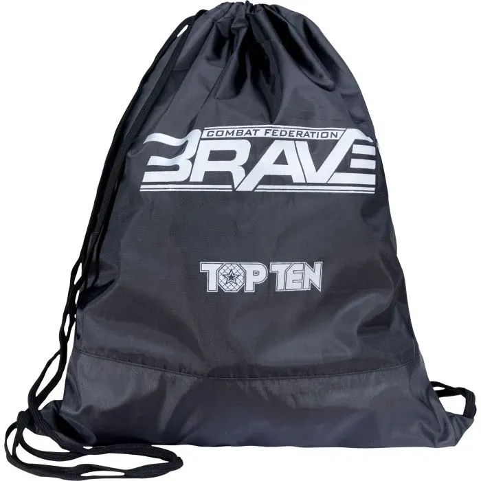 TOP TEN Brave borsone palestra nero poliestere