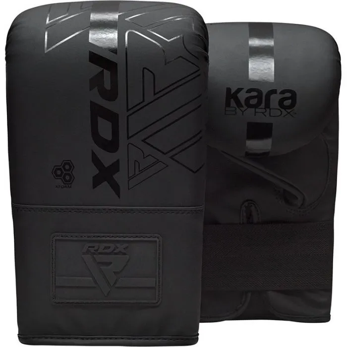 RDX F6 Sacco da Boxe Nero Riempito 4 FT 4 Pezzi