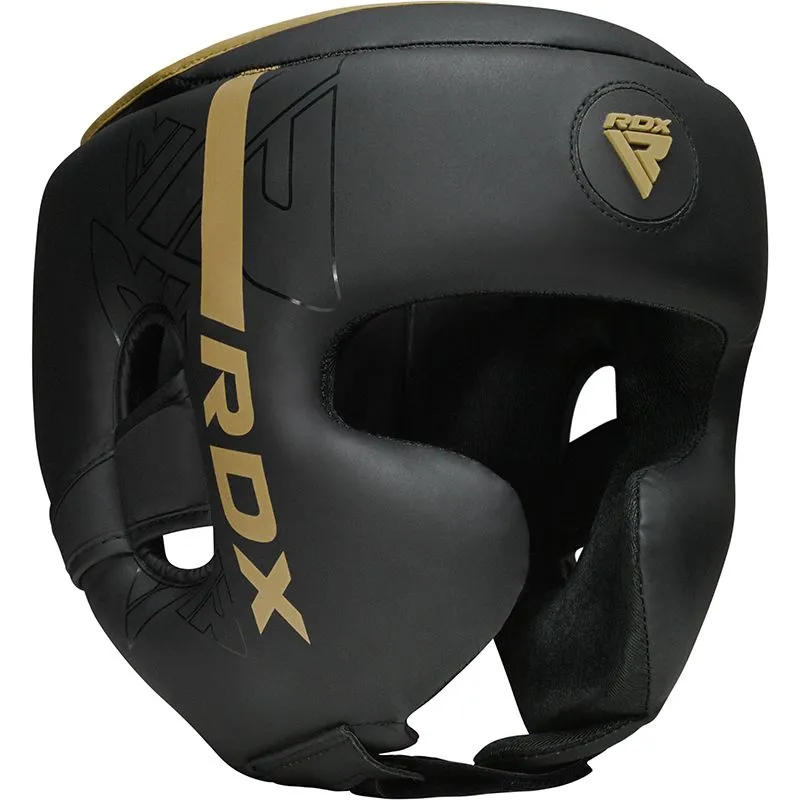 RDX F6 Kara casco boxe bambini pelle Maya Hide