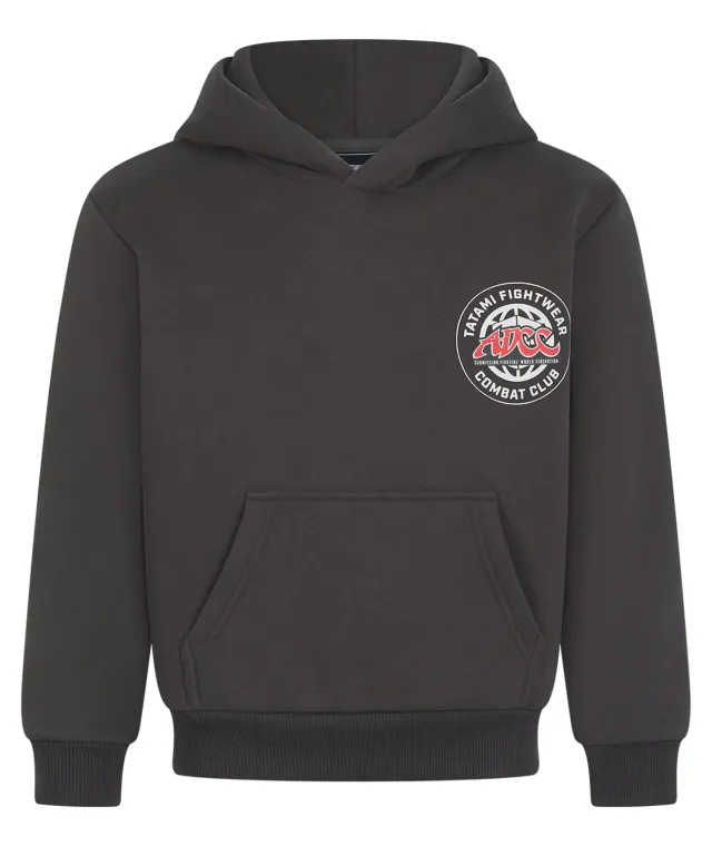 Tatami ADCC Combat Club felpa bambino grigia oversize pesante