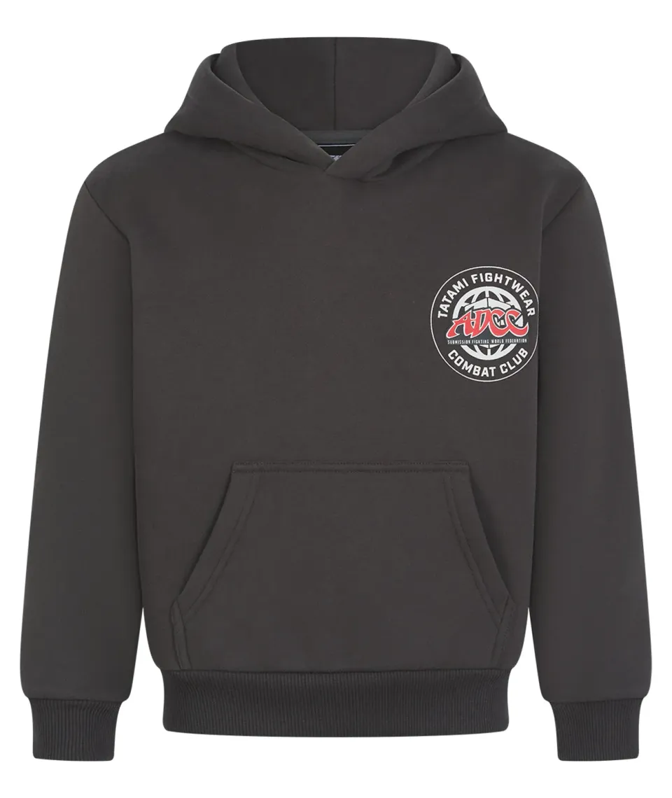 Tatami ADCC Combat Club felpa bambino grigia oversize pesante