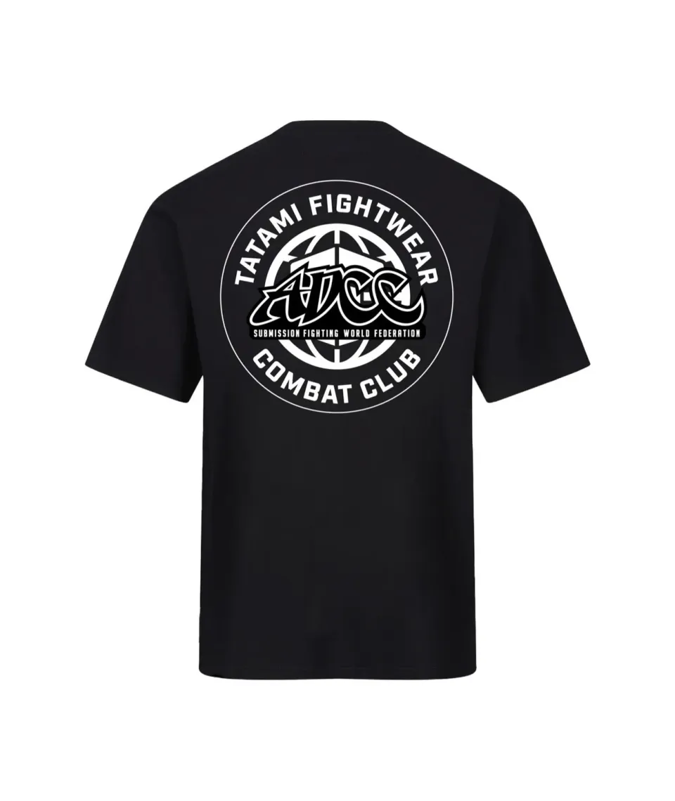 Tatami Fightwear ADCC Combat Club t-shirt bimbo nera
