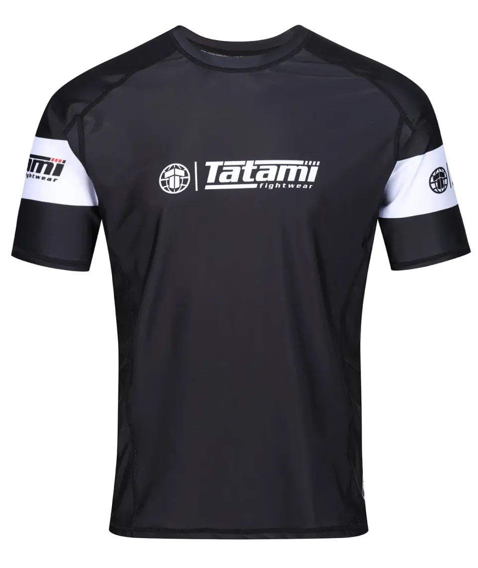 Tatami Basic Dad Bod Rash Guard Nera Manica Corta