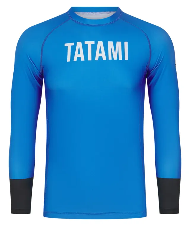 Tatami Fightwear Helena Ranked rash guard uomo blu M maniche lunghe