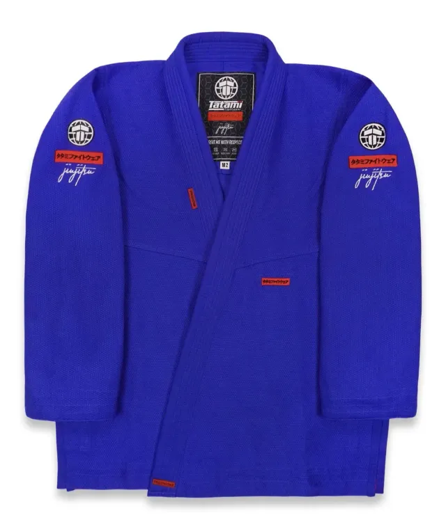 Tatami Aspect Kimono BJJ Bambino Blu Resistente