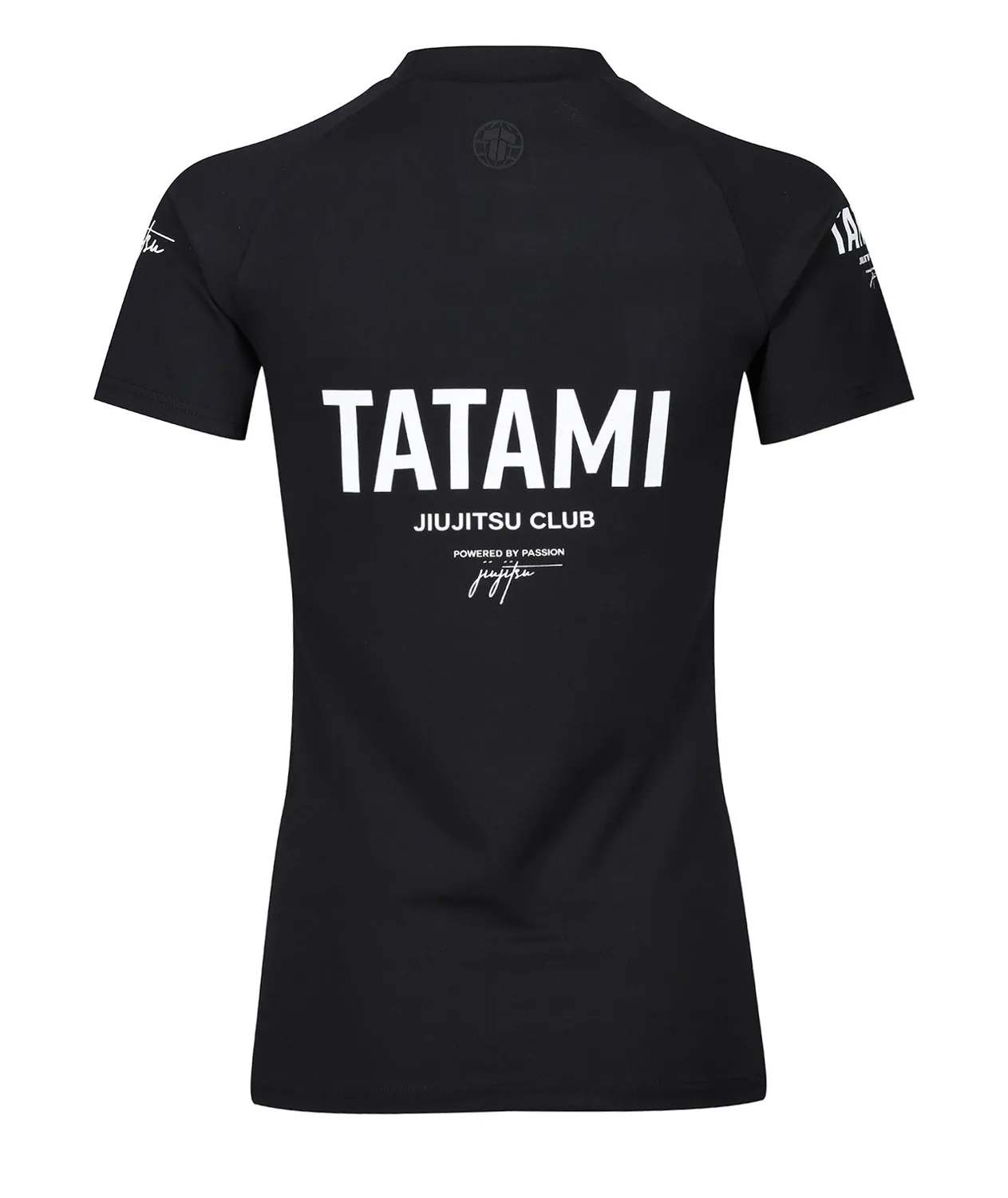 Tatami Fightwear Ladies JJ Club Short Sleeve Rash Guard nera