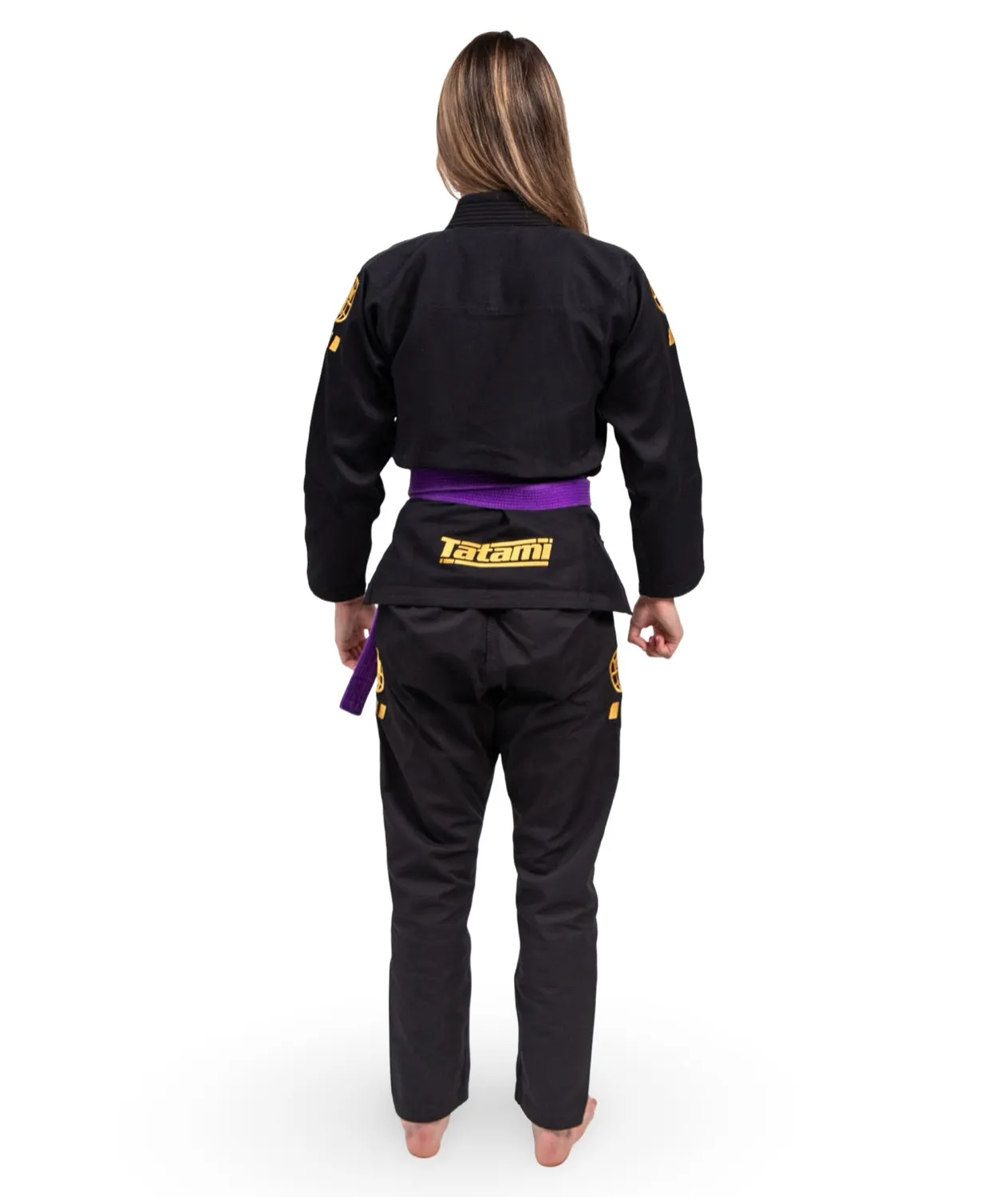 Tatami Pro Series Kimono BJJ Donna Nero Oro