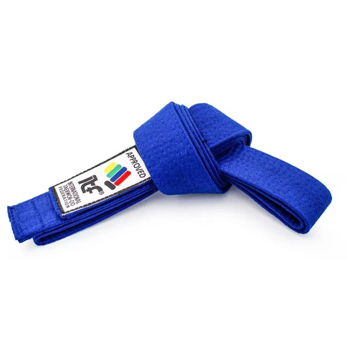 TOP TEN Point Fighter cintura taekwondo cotone colorata