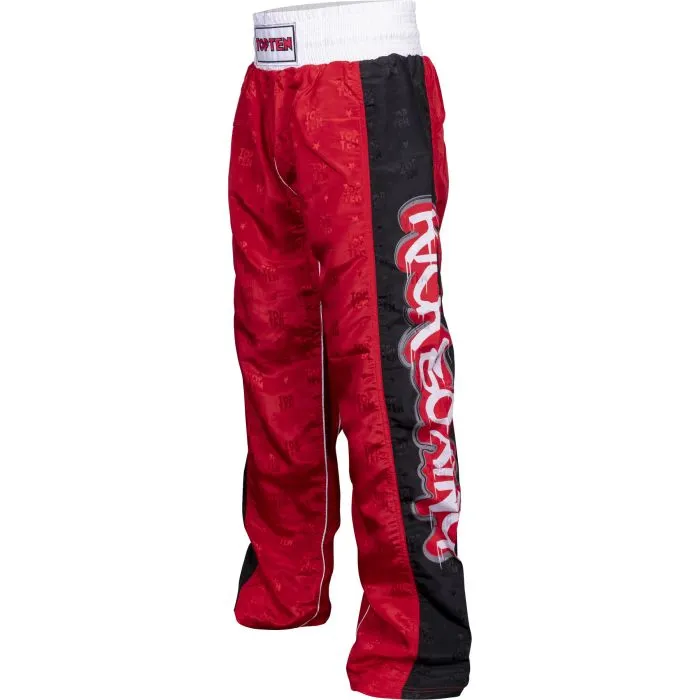 TOP TEN Prism Graffiti pantaloni kickboxing in poliestere