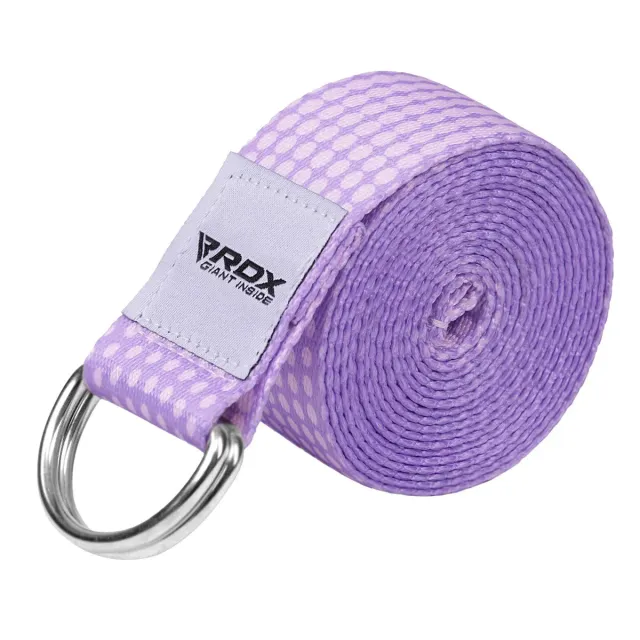 RDX F21 Cinghia Yoga Cotone 240cm Fibbia D-Ring