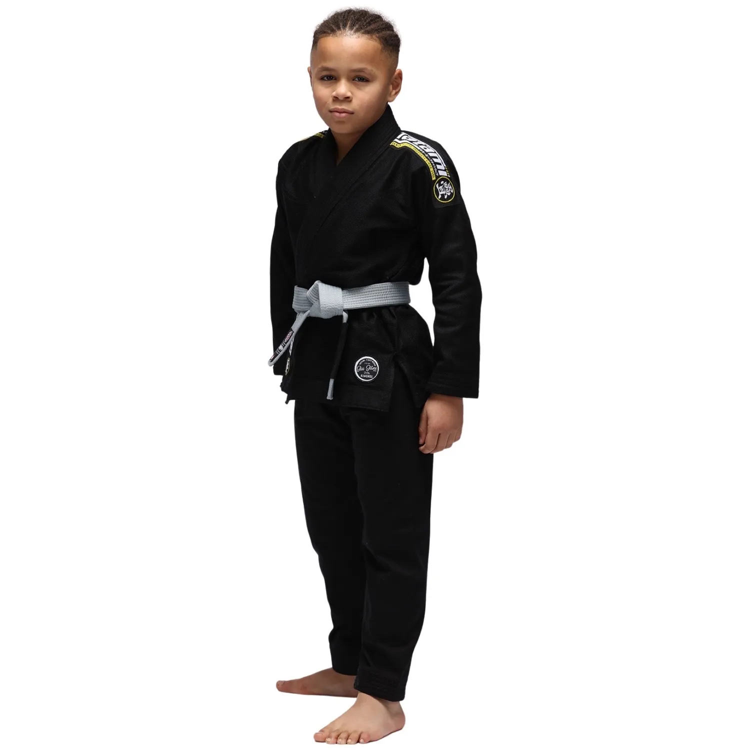 Tatami Nova Absolute kimono BJJ bambino nero leggero