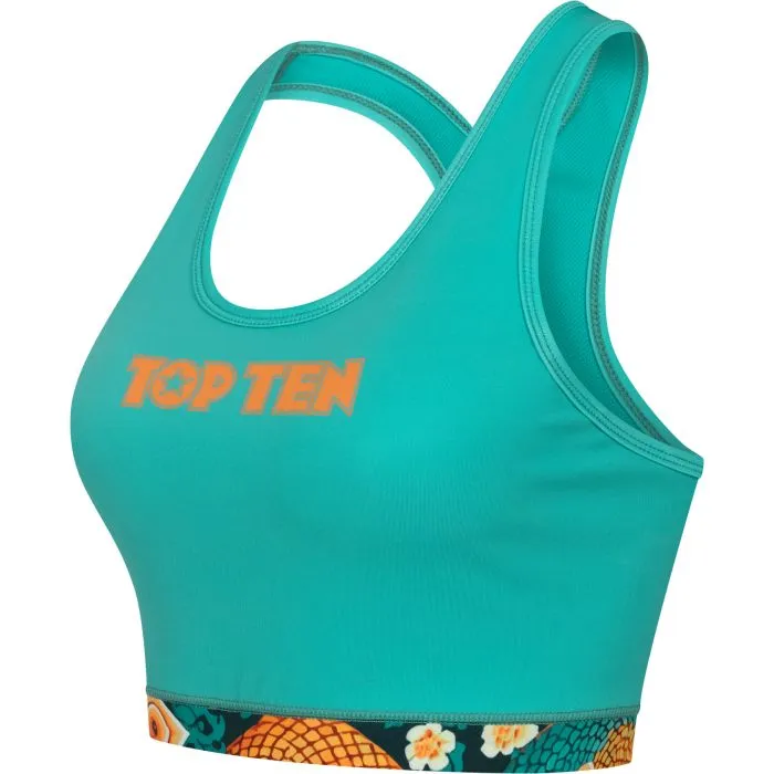 TOP TEN Ryu del Mar reggiseno sportivo elasticizzato