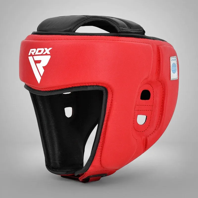 RDX T1 casco boxe WAKO pelle PU